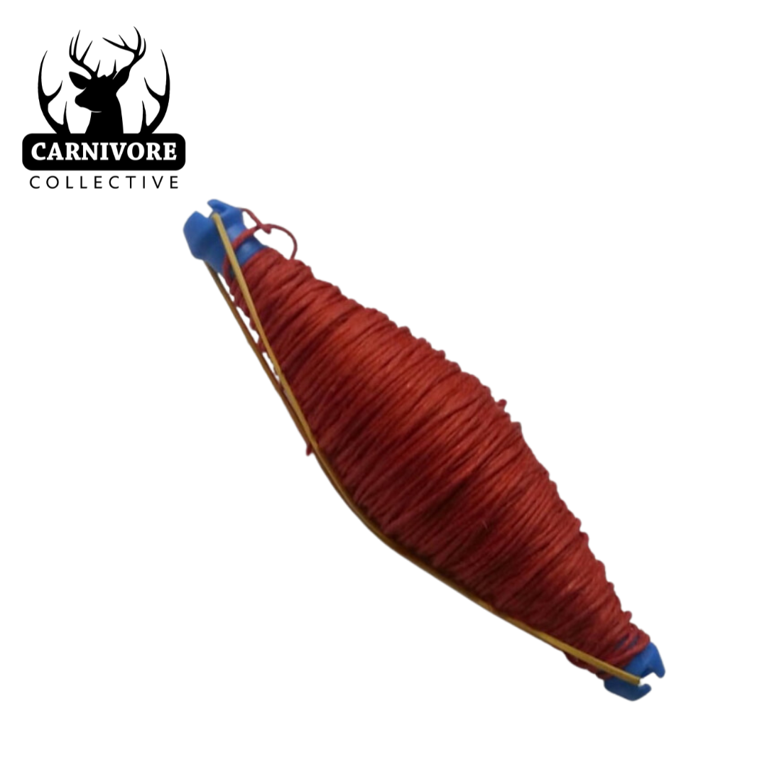 Carnivore Collective Cotton Twine - 30m Red Spool
